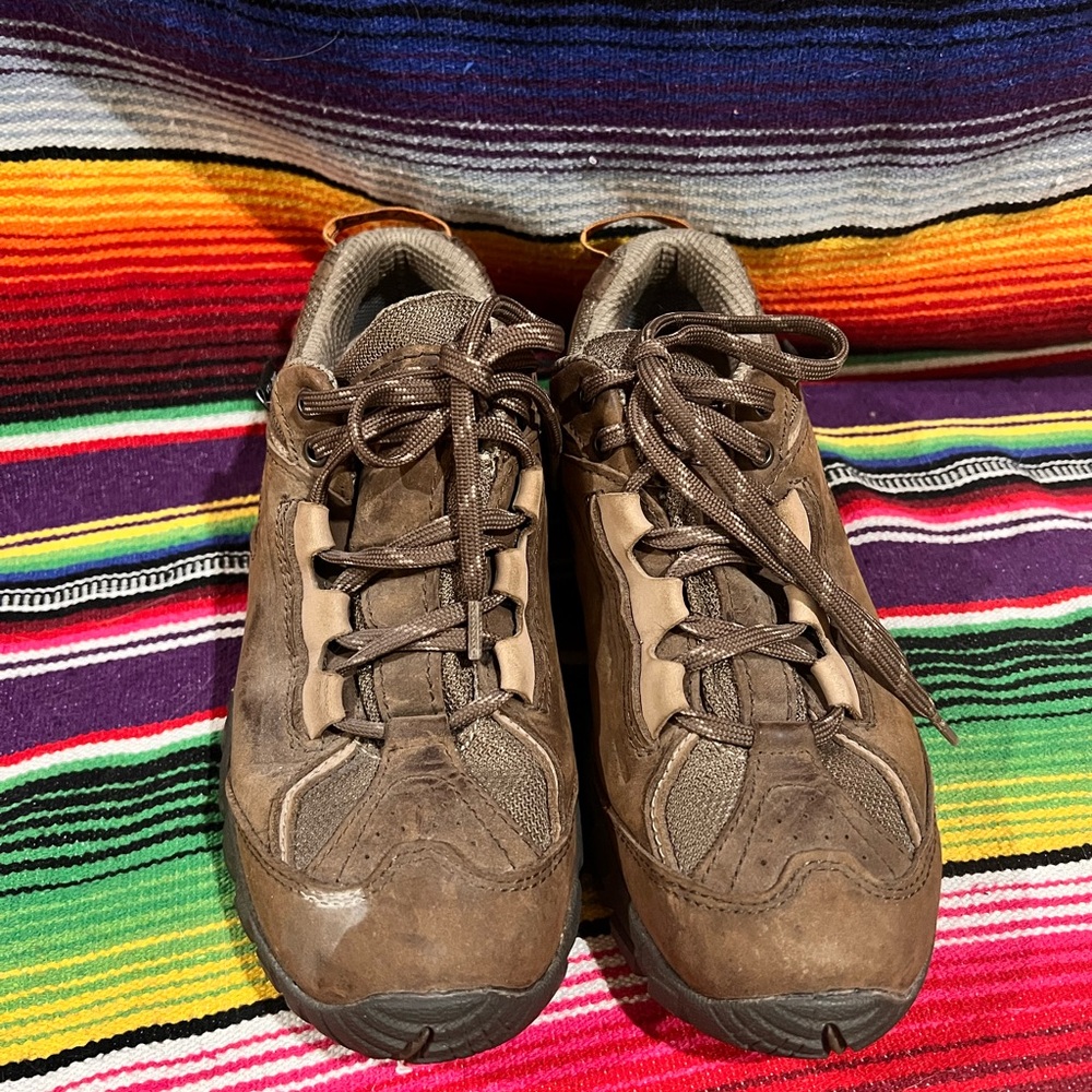 Vasque Mantra 2.0 Brown Leather Hiking Vibram GTX Women's 7M GORE-TEX